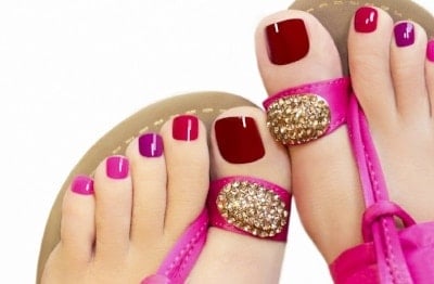 Fake toenails